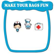 19 Piezas Serie de Médico y Enfermera DIY Encantos para Bolsas de Playa de Goma Decoraciones de Moda para Bolsos Regalos Geniales para Navidad, Cumpleaños, Fiesta, Accesorios de Playa de Anime, Esenciales de Playa, Vacaciones