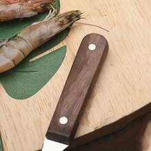 1. 不锈钢虾线去除器 - 一款易于清洁的海鲜加工工具，配有红色手柄。有效去除虾壳和虾线，是家庭厨房和户外露营的必备品。 - 彩色 - 查看 10