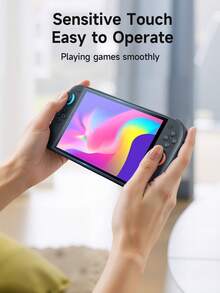 Ayotu 钢化玻璃屏幕保护膜适用于新款 Switch2(2025)、Switch/Switch OLED/Switch Lite 游戏机、游戏机屏幕全身保护膜、全包防刮防摔膜、防指纹防油、操作顺畅不留痕迹 - 透明 - 查看 10