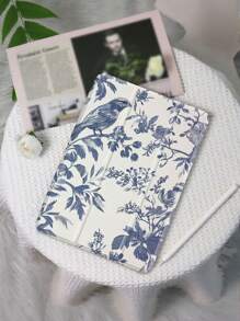 Funda protectora con patrón de escenario de plantas, compatible con iPad 9.7/10.2/10.5/10.9/12.9/Pro 11, 10th Gen, compatible con Samsung Galaxy Tab S6 Lite 10.4 pulgadas, compatible con Tab, protección suave contra caídas, función atril inteligente/despertar/suspender automático