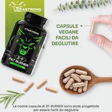 Vitastrong Fat Burner Z-F, Strong Thermogenic Fat Burner For Men And Women, With Plant Extracts, Vitamins And Minerals, Premium Quality - 其他 - 查看 4