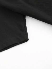 Women's Dark Green T-Shirt - Soft Breathable Cotton Loose Top, Suitable For Daily Casual And Party Wear - Machine Washable Round Neck Summer Shirt, Fashionable Design, Lightweight Short Sleeve Shirt, Must-Have For  Enthusiasts