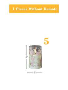 1/3 Peças Luzes de Vela Sem Chama de Rosa, Luzes de Vela LED Realistas (Diâmetro: 3 Polegadas X Altura: 4/5/6 Polegadas), Velas Operadas a Bateria com Temporizador e Controle Remoto, Adequadas para Casa, Decoração de Festa de Feriado, Dia das Mães, Natal, Halloween, Luzes de Vela Realistas, Feriado, Dia dos Namorados, Presente, Velas LED, Luzes de Vela Falsas, Decoração de Mesa, Decoração de Casamento