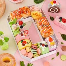 High-Quality And Durable Material, Wear-Resistant And Anti-Collision, Strong Bearing Capacity And Super Durability! Unique And Creative Design With Great Visual Appeal. Compartment Structure For Flexible Arrangement, Easily Create Personalized Food Platters To Enhance The Party Atmosphere!