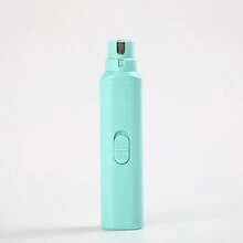 1 件电动宠物指甲磨床，适用于小型犬和猫，宠物爪子护理美容指甲抛光机，电池供电（不含电池）