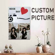 Wall Painting Customizable With Any Photo – 1PC Vintage Decorative Art – Personalized Display – Perfect Home Gift