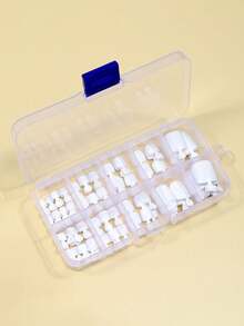 120Pcs Solid Color White Short Nail Art Fake False Toenails Press On Toe Nails Supplier Nail Supplies Nails - White - View 5