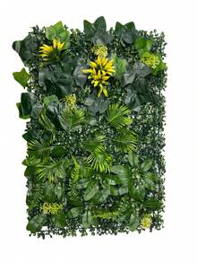 1pc Artificial Hedge Grass Wall Panel,Artificial Mat Greenery Panels Topiary Hedge Plant, Privacy Hedge Screen Suitable For Outdoor Garden Backyard Fence Fence Privacy Screen And Indoor Wall Decor - Multicolor - View 16