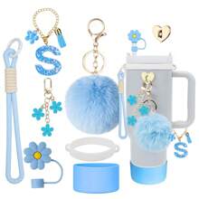 Stanley-Cup-Dekorationszubehör, 8–9 mm Strohhalmverschluss, Silikonstiefel 30 40 oz, kompatibel mit Stanley Cup, Weihnachtsgeschenk für Mädchen, DIY-Geschenk, kreative Dekoration, Thanksgiving-Dekoration, Geschenk-Dekoration für Freunde, Weihnachtsparty-Dekoration, Stanley-Zubehör, Weihnachtsbecher, Schulanfangsbedarf