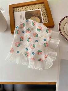 1件/2件装 女士甜美优雅蕾丝边饰布艺发箍，乡村风发饰，发带，发箍头饰 发饰 头饰