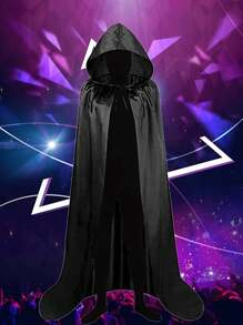 2pcs Invisibility Cloak Costume Cosplay Invisibility Man Adult Tight-Fitting Clothes Stage Performance Costumes Paired With Long Capes And Cloaks, Festival Costume Props