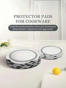 15pcs Felt Coasters & Pot Pads: Heat Insulation Mats - Multicolor - View 5