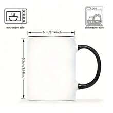 1pc 11oz Teacher Appreciation Ceramic Coffee Mug - "Thank You For Helping Me Grow" Porcelain Cup,Outdoors,Summer And Winter Drinking Utensils,Perfect For Hot Cold Drinks,Gift For Birthdays,Perfect For Home Office Use,Tea Cup,Wedding,Graduation - Multicolor - View 11
