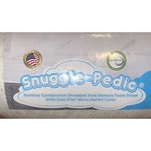 Snuggle-Pedic Body Pillow Pregnancy Pillow Long Cuddle Pillow 20x54 Memory Foam - 1 - View 3