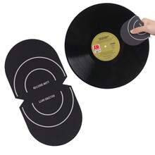 Anti Static Record Mitten & Handler - Record Player Accessories With Soft Microfiber Material, Protect Against Scratch & Dirt - Black - View 9