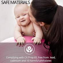 2pcs Pelota Fitness para Yoga y Pilates,Pelota Yoga de 25 y 65cm de Resistencia estática,Anti-pinchazos,para Ejercicios Gimnasia,Pilates,preparación al Parto,aeró(Bomba de Aire Incluida) - rosa - Ver 7