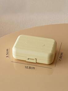 1pc/2pcs Pill Case, Portable Sealed Medicine Box, Mini Portable Pills Organizer Case, Waterproof And Moisture-Proof Travel Medicine Storage Box Small Pill Box With Separate Layers, Pocket Pill Box, Dispenser For Purse Vitamin Fish Oil Compartments Container Medicine Box, Medicine Organizer, Suitable For Outdoor Camping, Hiking, Fishing, Moisture-Proof, Mountaineering, And Travel - Multicolor - View 18