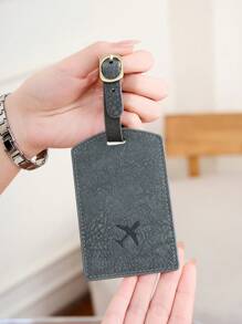 بطاقة تعريف حقيبة السفر مناسبة لعشاق السفر، غطاء بطاقة الحقيبة مع حبل جلدي متضمن اسم وعنوان، مثالية للنساء والرجال والأطفال، مناسبة للحقائب الظهر والآلات الموسيقية والحقائب والأمتعة والرحلات البحرية والطائرات وغيرها من اكسسوارات السفر للطيران والرحلات البحرية والأمتعة، ضروريات السفر المضادة للفقدان للعطلات الصيفية والعودة إلى المدرسة، منتجات السفر الصغيرة، حقيبة للمدرسة واكسسوارات المدرسة