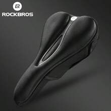 1pc Silicone Thick Bike Bicycle Cycling Saddle Seat Cover Cushion Pad Bicycle Accessories - Multicolor - View 2