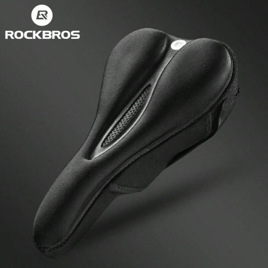 1pc Silicone Thick Bike Bicycle Cycling Saddle Seat Cover Cushion Pad Bicycle Accessories