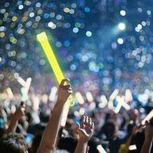 Barras Luminosas con Gancho de 6 pulgadas Luz Fluorescente para Senderismo Camping Emergencia al Aire Libre Concierto Fiesta Barras de Luz - Rosa - Ver 7