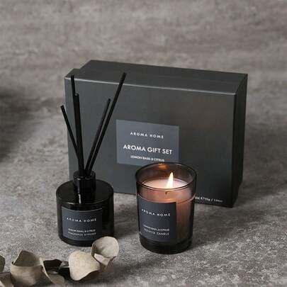 Home Fragrance Living Room Decoration Ornaments Aromatherapy Candle Burner Graduation Season Wedding Companion Gift Aromatherapy Candlestick