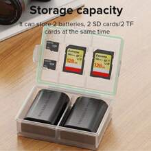 llano Camera Battery Box Professional Waterproof Resistant Memory Card Sd Tf Card Protector Case