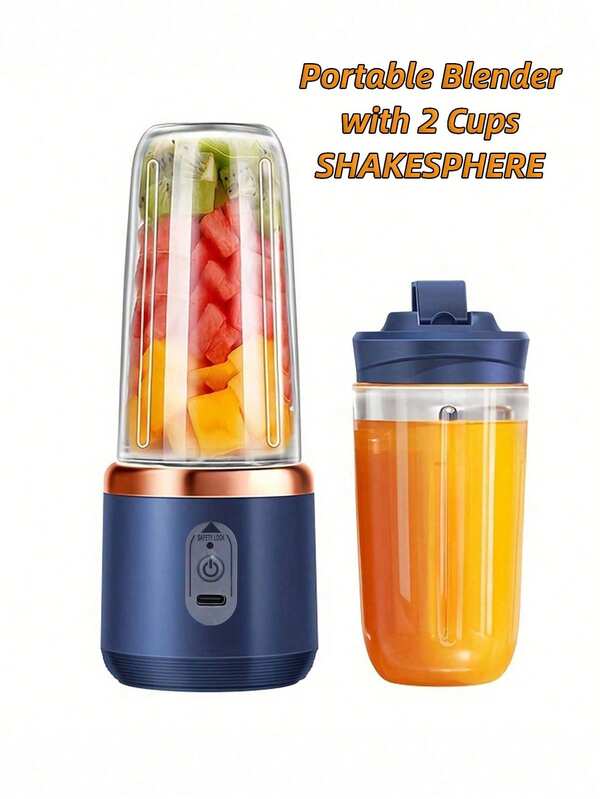RAF 1pc Juicer Portable Small Charging Juicer Cup Household Customization Multifunctional Juicer,Shakesphere,Juicer Cup