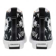 Tenis Converse UNT1TL3D Hi Not A Chuck  Letras    Casual  Deportivo    Letras    Tenis, Tenis para hombre   Vacaciones  Vacación  Fiesta  Casa  Gym y Fitness  Exterior - Negro - Ver 2