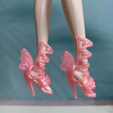 10pcs/20pcs/30pcs Or Assorted Color And Size High Heels Shoe Sets (Style And Color Random), Fit For 11.8 Inch Dolls - Plastic Shoe Accessories - Perfect Gift For Girls