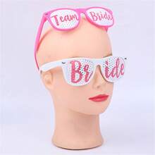 Bride To Be Glasses Bridal Shower Bachelorette Hen Party Photo Booth Props Wedding Party Decoration Bridesmaid Glasses