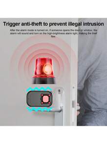 Invisible Camera Detector, Anti-Theft GPS Tracker, Remote Magnetic And Infrared Sensor, Adjustable Sensitivity With Vibration Alerts - Battery & USB Powered For Home And Vehicle Security, Remote Accessory|Sleek Black|Easy Setup System