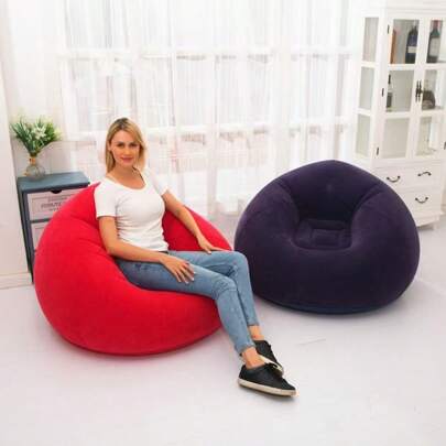 Large Slouchy Inflatable Sofa Chairs PVC Lounger Seat Bean Bag Sofas Pouf Puff Couch Tatami Living Room Supply Outdoor Camping Camping Stuff