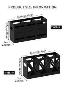 1 Piece, 3 Compartments Cutlery Box, Large Capacity Silverware Rack, Multi-Purpose Cutlery Rack, Cutlery Box, Fork, Spoon, Knife, Fashionable Cutlery Rack, Kitchen Organizer