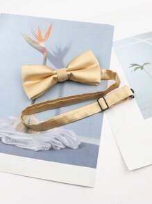 1 pieza Corbata de moño elegante y suave para hombres, adecuada para bodas, celebraciones y fiestas diarias