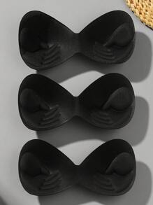 VKME 3 pezzi forme seno in spugna per donna, inserti per reggiseno a forma di palmo