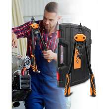 Rivnut Tool Kit, 16" Rivet Nut Tool With 215pcs Nuts Heavy Duty Rivet Gun M3 M4 M5 M6 M8 M10 M12 7 Mandrels Rivet Nut Gun Rivet Tool Professional Hand Rivet Setter - 16 Inch - View 7