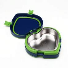 1pc Cartoon Heart-Shaped Plastic Bento Box,School Supplies