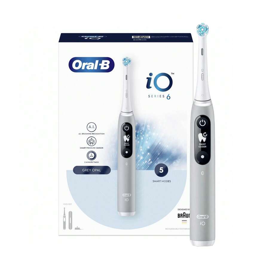Oral-B 欧乐 B 电动牙刷 IO6 - 灰色 - 查看 1
