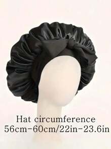 1pc Luxurious Satin & Silk Bonnet For Sleeping - Adjustable Comfort Fit With Tie Band - Unisex Night Hair Protection For Men & Women Home Bathroom Decor Summer Bonnet Queen Silk Bonnet Satin Bonnet Hair Bonnet For Sleeping Braid Bonnet Adjustable Bonnet Tie Bonnet Night Cap Sleep Bonnet For Women Curly Hair Travel Essentials Travel Accessories Vacation Holiday Back To School