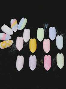 12 件/套彩虹全息美甲闪光粉 - 12 盒反光浸粉闪亮糖效果铬颜料粉适用于美甲 DIY 美甲装饰美甲用品