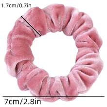 6 Stück bunte Samt Scrunchies, Haargummis als Haarschmuck für Frauen, schonende Haargummis, Haargummis, Haargummis