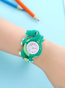 Cute Kids Watch, Koi Fish Design For Girls, Dinosaur Design For Boys, Skin-Friendly Children's Gift Watch