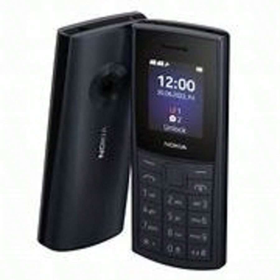 Teléfono Celular con Teclado Físico, Radio FM y Linterna, Ideal para Comunicación Básica y Uso Diario - Negro - Ver 1