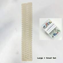 1 Grande e 1 Piccolo + 50pz Fermagli in silicone per orlo, eccellenti strumenti per cucire, ottimi anche come regalo per mamme e sarti, piccoli utensili molto interessanti e utili