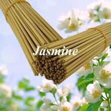 Jasmin Aroma Räucherstäbchen, geeignet für Yoga, Meditation, Heimdekoration, Wohnzimmer, Büro, Sommerfraganz, Lufterfrischung