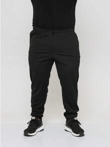 Calça De Moletom Helanca Masculina Com Bolsos Punho No Tornozelo