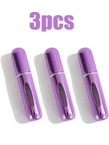 1-5 piezas Botella de perfume recargable para viajar, perfume de viaje, botella de perfume de viaje recargable, atomizador de perfume recargable portátil (5ml 10-150 piezas), estuche con bomba recargable para viajes y salidas, suministros para vacaciones, campamento, y accesorios esenciales para mujeres y perfumes para hombres - Multicolor - Ver 36