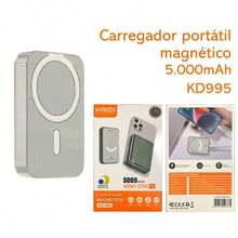 Portable Battery Power Bank Magnetic Wireless 5,000mAh Mini 20W PD Type-C Lightning IOS V8 Android