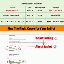 1 Custodia antiurto per tablet compatibile con iPad, tablet fino a 10.6", include tracolla e stilo. Adatto per M10 3nd 10.6" 2022, M10 FHD Plus, 2a Gen 10.3" TB-X606, Honor Pad X8a, MatePad Se 11", Redmi Pad SE 11" (tablet non incluso)